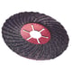 Disque abrasif appliqué FORTYFLEX - pierre