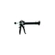 Pistolet manuel à cartouche 410 ml - noir