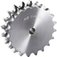 Disque pour chaîne double - Pas 1 x 17,02 mm - Nombre de dents 20