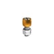 Guide du bas à olive laiton 1089 diamètre 24 mm