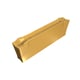 Plaquette de tronconnage/gorges carbure DO-GRIP DGN-C - Largeur d'arête de coupe : 3,1 mm - Rayon : 0,2 mm - Revêtement : PVD - IC908