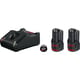 Pack batteries et chargeur pour outillage électroportatif SET 2X GBA 12V + GAL 12V-40 - 3Ah