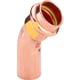 Coude cuivre 45° mâle femelle GAZ PROFIPRESS 26261