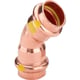 Coude cuivre 45° femelle GAZ PROFIPRESS 2626
