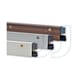 Plinthe automatique en applique de bas de porte  45KPR KLOMATIC PRESTIGE