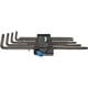 Clés mâles coudées Torx® avec fonction retenue 967/9 TX XL HF 1 - T8 à T40 Jeu de 9 pièces