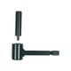 Gond de volet simple spécial pierre à sceller diamètre 14 mm longueur 80 mm acier noir seau de 50 pièces