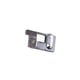 Gâche de tringle pour profil PVC E-21157-25 axe 13 mm gauche