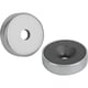 Aimant plat avec trou 9071