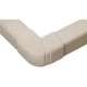 Goulotte d'angle externe réglable blanc crème ER
