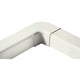 Goulotte d'angle plat 90° blanc crème CP