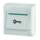 Bouton poussoir PBNONC en applique ABS