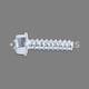 Vis support pompe super pomp/ii/max flo/super spa x4
