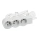 Rallonge multiprises extra-plate - cordon 1,5 m