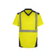 T-shirt haute visibilité BALI jaune/marine