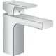 Mitigeur de lavabo VERNIS SHAPE 100 COOLSTART avec tirette et vidage synthétique chromé