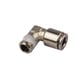 Coude fileté pour tubing 4 x 6 mm
