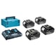 Pack batteries et chargeur pour outillage électroportatif 197626-8 - 5 Ah