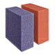 Mousse de remplacement rouge / violette BIOTEC
