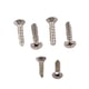 Vis autotaraudeuse tête fraisée Phillips® (x4) et vis tête fraisée Pozidriv® (+2) pour bride buse refoulement