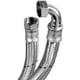 Flexible droit mâle/femelle eau froide - écrou tournant - 1"