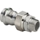 Raccord Union 3 pièces inox mâle-femelle fileté à sertir 2365