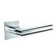 Béquille double sur rosace inox 2002 MQ