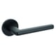 Béquille double sur rosace ronde 4153 noir satiné