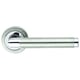 Béquille double sur rosace 793 chromé brillant/inox satiné