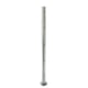 Poteau de garde corps inox 316 perçage traversant embase à visser au sol