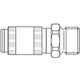 Coupleur rapide profil International 20KBAM - DN2,7 mm - laiton nickelé - mâle - M5