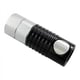 Coupleur rapide à bouton poussoir de sécurité 84KPIW - DN8 mm - aluminium anodisé et laiton nickelé - femelle - G3/8