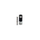Coupleur rapide à bouton poussoir de sécurité 84KPAW - DN8 mm - aluminium anodisé et laiton nickelé - mâle - G1/2