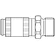 Coupleur rapide profil International 20KBAW - DN2,7 mm - laiton nickelé - mâle - G1/8