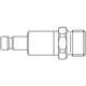 Coupleur rapide profil International 20SBAM - DN2,7 mm - laiton nickelé - mâle - 5 mm