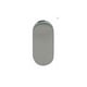 Rosace ovale inox 304 aveugle la paire