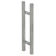 Poignée de tirage double carré inox 304 longueur 500mm