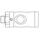 Coupleur rapide à bouton poussoir de sécurité 30KPAW - DN8 mm - aluminium anodisé et laiton nickelé - mâle - G1/4