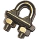 Serre-câble à étrier en inox - Matière : inox - Diamètre de câble maximal : 3 mm - Nombre de pièces : 10