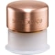 Embout pour massette SIMPLEX avec douille plastique dur cuivre - diamètre 40 mm