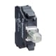 Bloc lumineux LED raccordement par vis étrier série ZBVB - 22 mm - blanc - ZBVB1