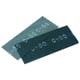 Feuille abrasive 44122 - Dimensions : 280 x 115 mm - Grain 120