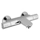 Mitigeur de bain douche thermostatique Saône chromé - Combiné de douche Oui - 156,5 mm