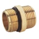 Mamelon laiton 1" avec joint torique