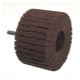 Roue en abrasif incorporé Scotch-Brite™ FF-ZS - diamètre 75 - Grain 2 (gros)