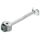 Ferrure d'assemblage pour plan de travail avec visseuse longueur 100 mm
