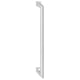 Poignée de meuble pour porte coulissante pliante chromé mat entraxe 256 mm