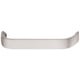 Poignée de meuble 155.02 entraxe 160 mm aluminium nickelé mat