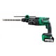 Perforateur SDS plus sans fil DH18DPCWPZ - 18V - 2,9 J - 2 batteries 5Ah - HitCase