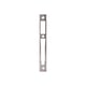 Gâche centrale plate réglable pour serrure de menuiserie métallique 2835.22.0R épaisseur 9 mm